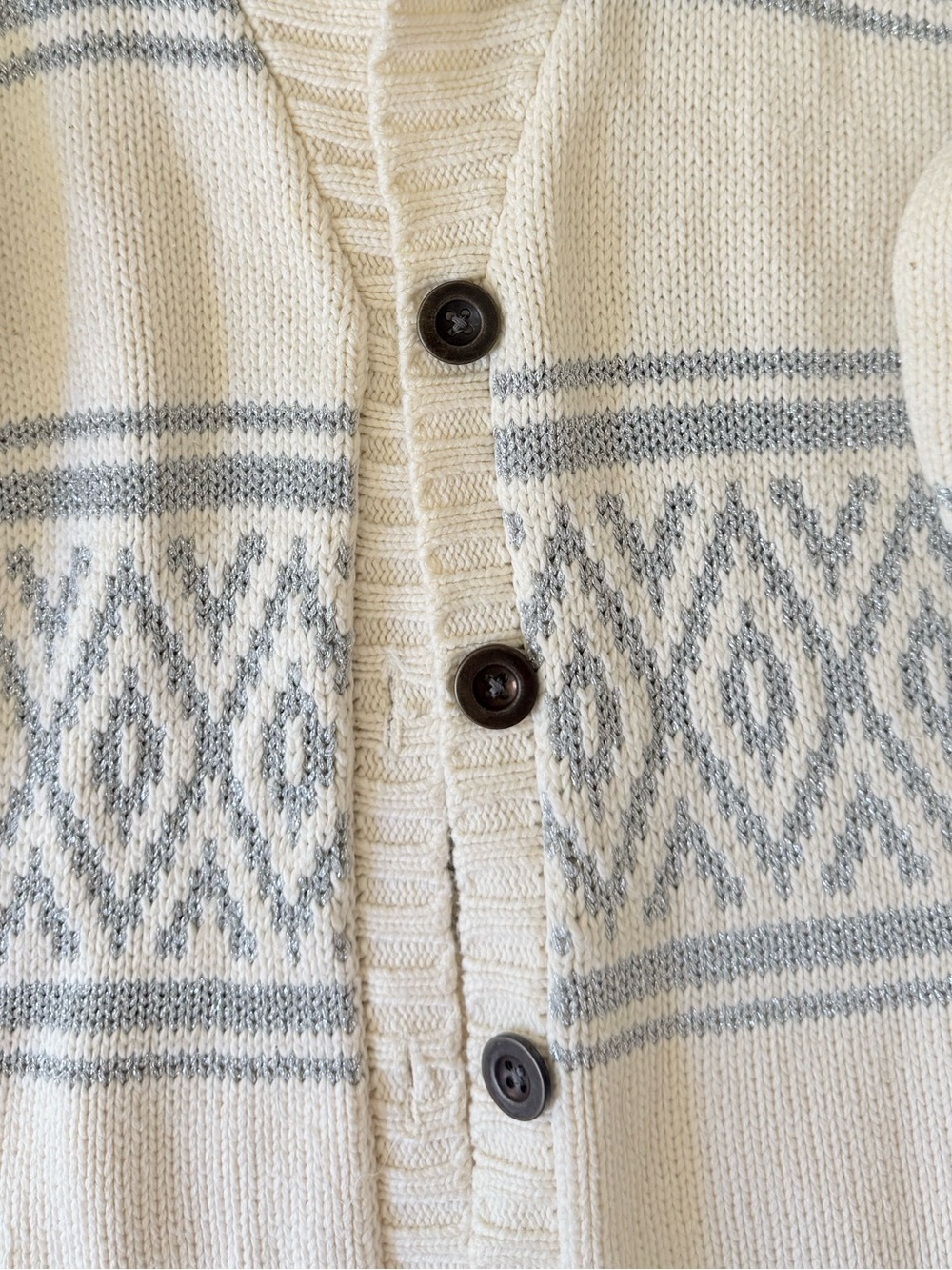 Girls’ Pattern Cardigan - Picture 3 of 4
